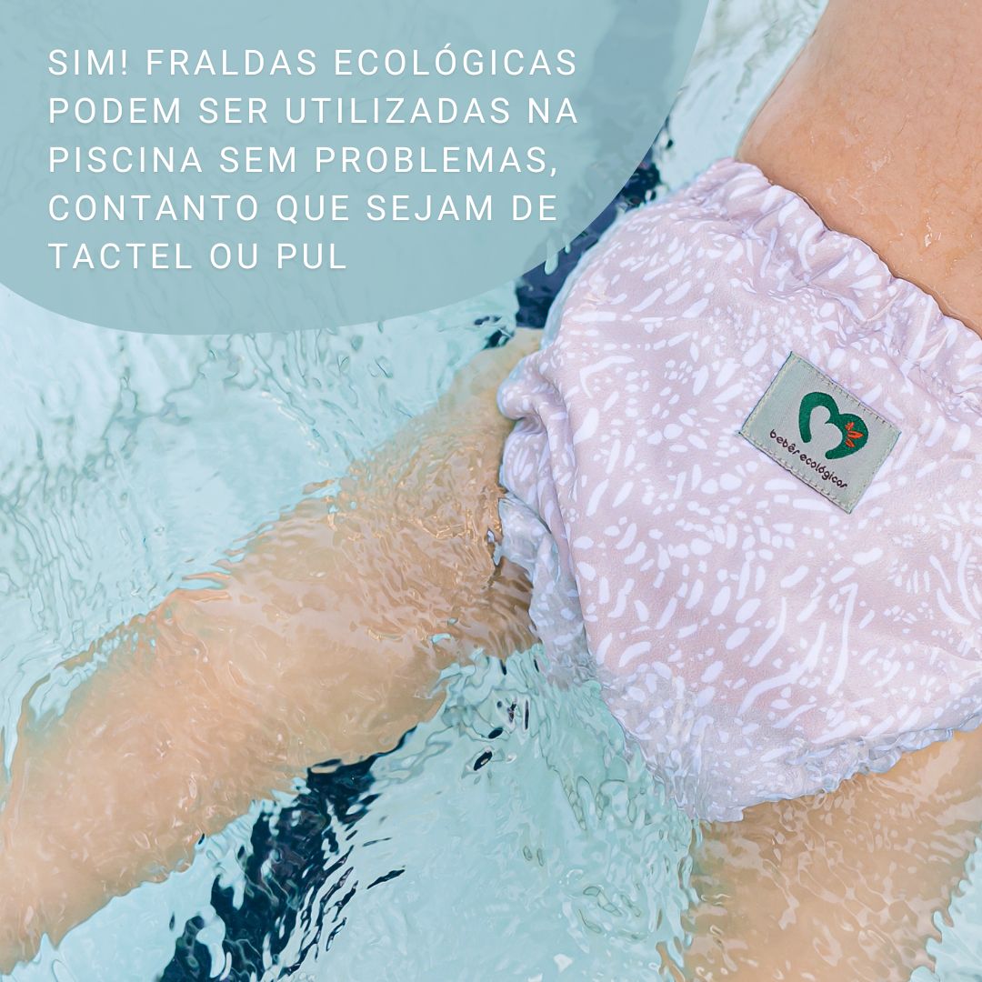 Como usar fraldas ecológicas na piscina? - Bebês Ecológicos